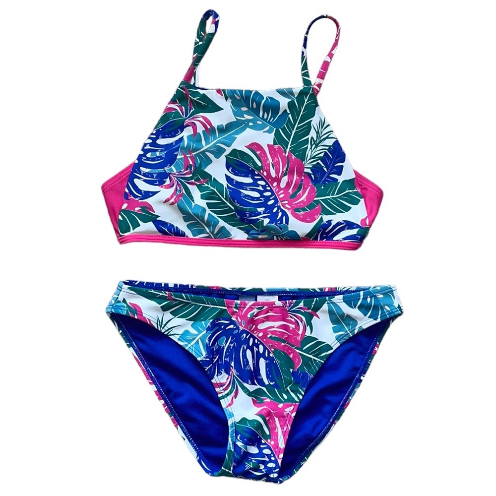Decree Two Piece Bathing Suit, Both Size Small